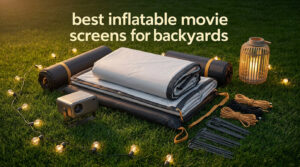 best inflatable movie screens for backyards