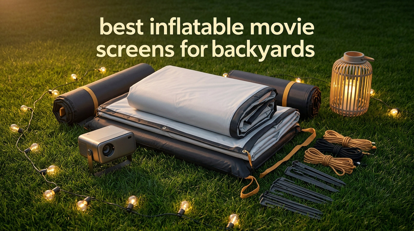 best inflatable movie screens for backyards
