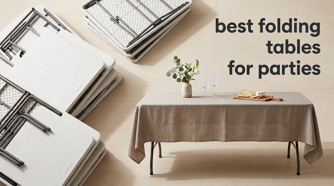 best folding tables for parties