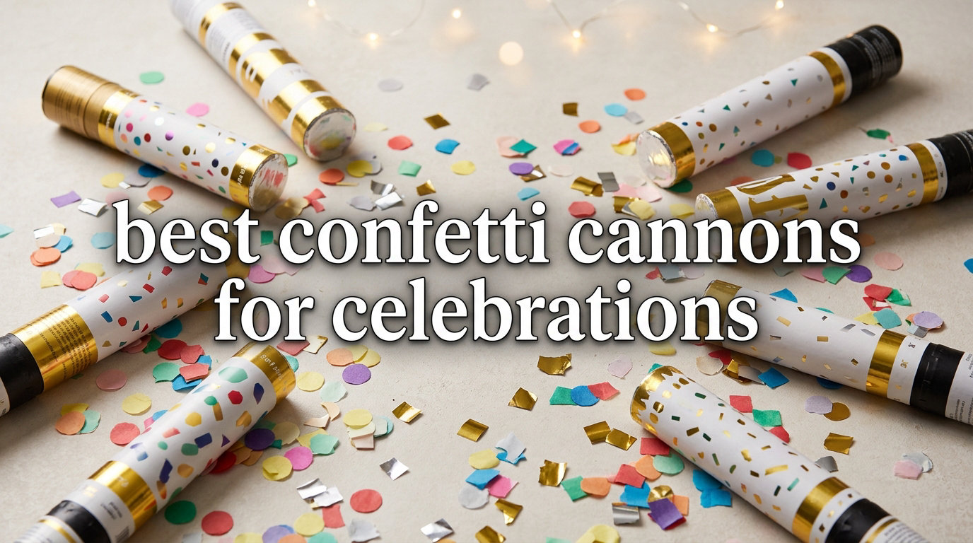 best confetti cannons for celebrations