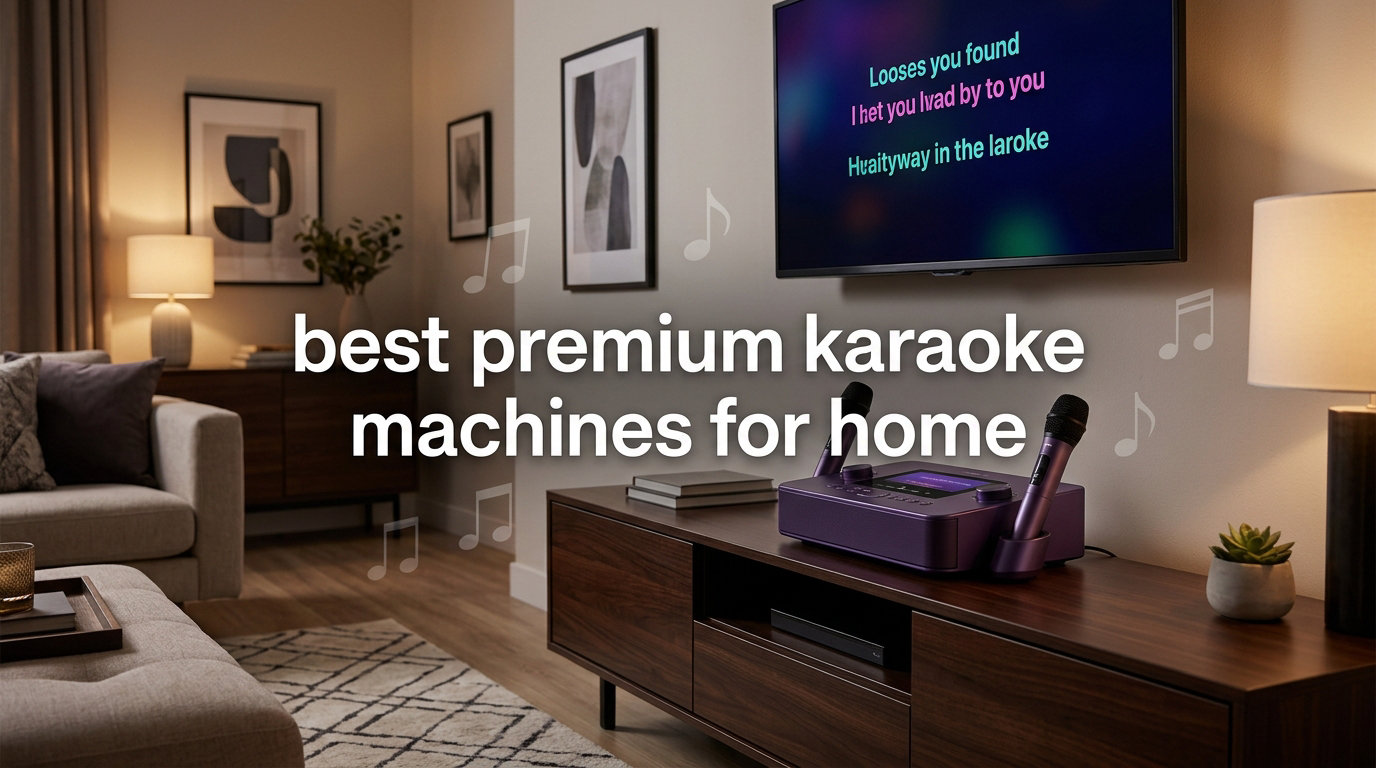 best premium karaoke machines for home