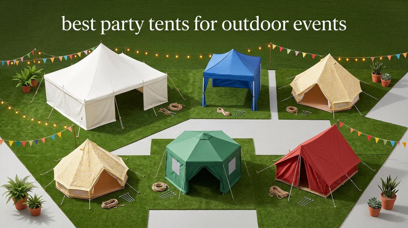 best party tents for outdoor events