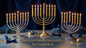 best premium menorahs for hanukkah