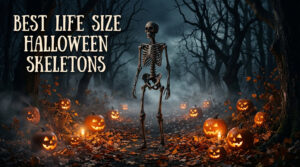 best life size halloween skeletons