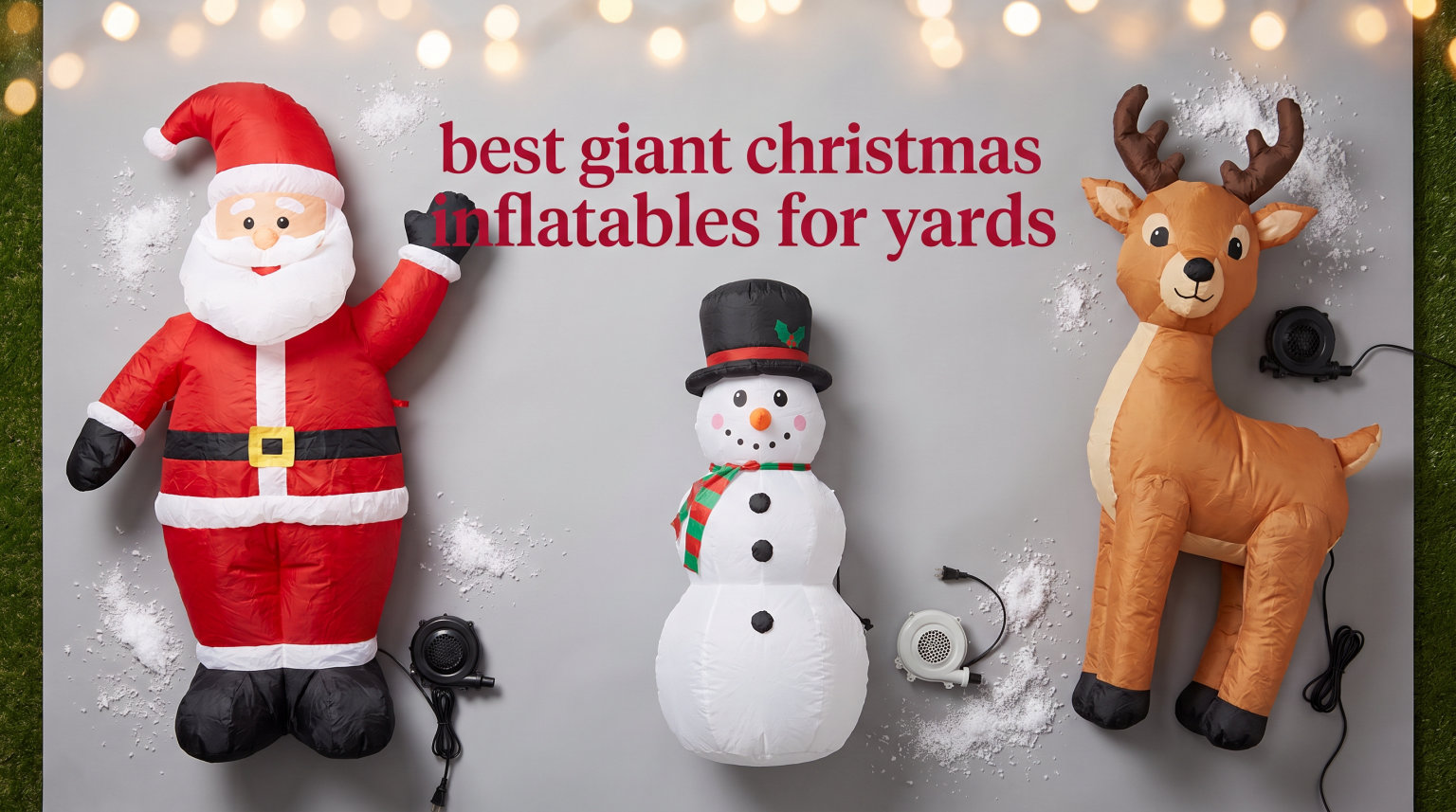 best giant christmas inflatables for yards