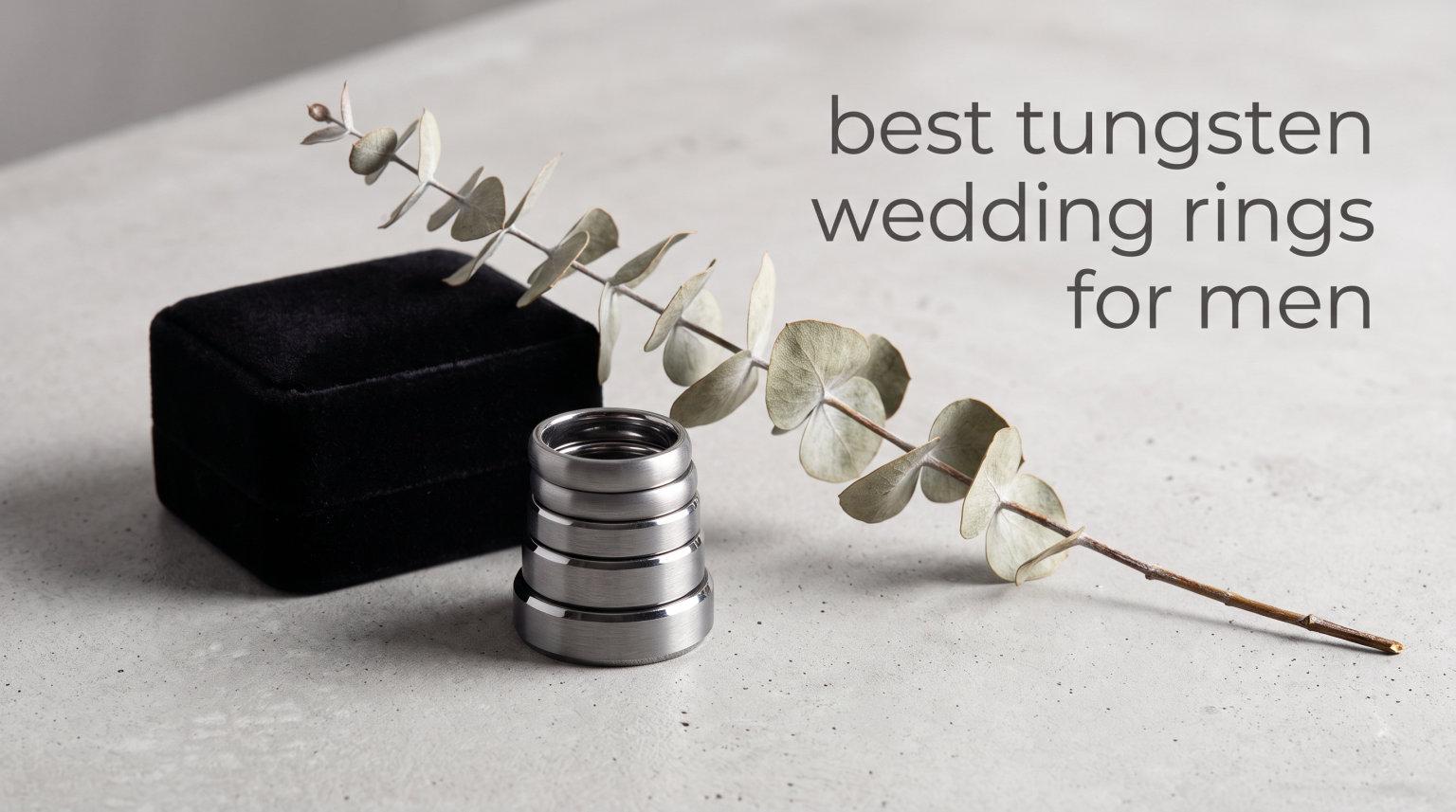 best tungsten wedding rings for men