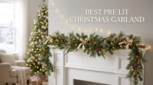 best pre lit christmas garland
