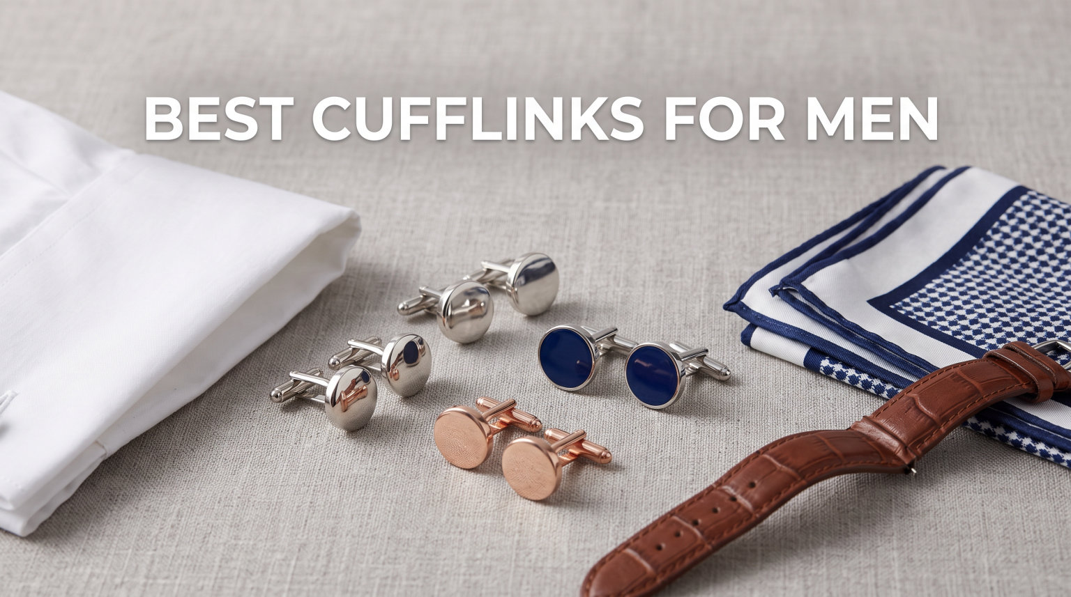 best cufflinks for men