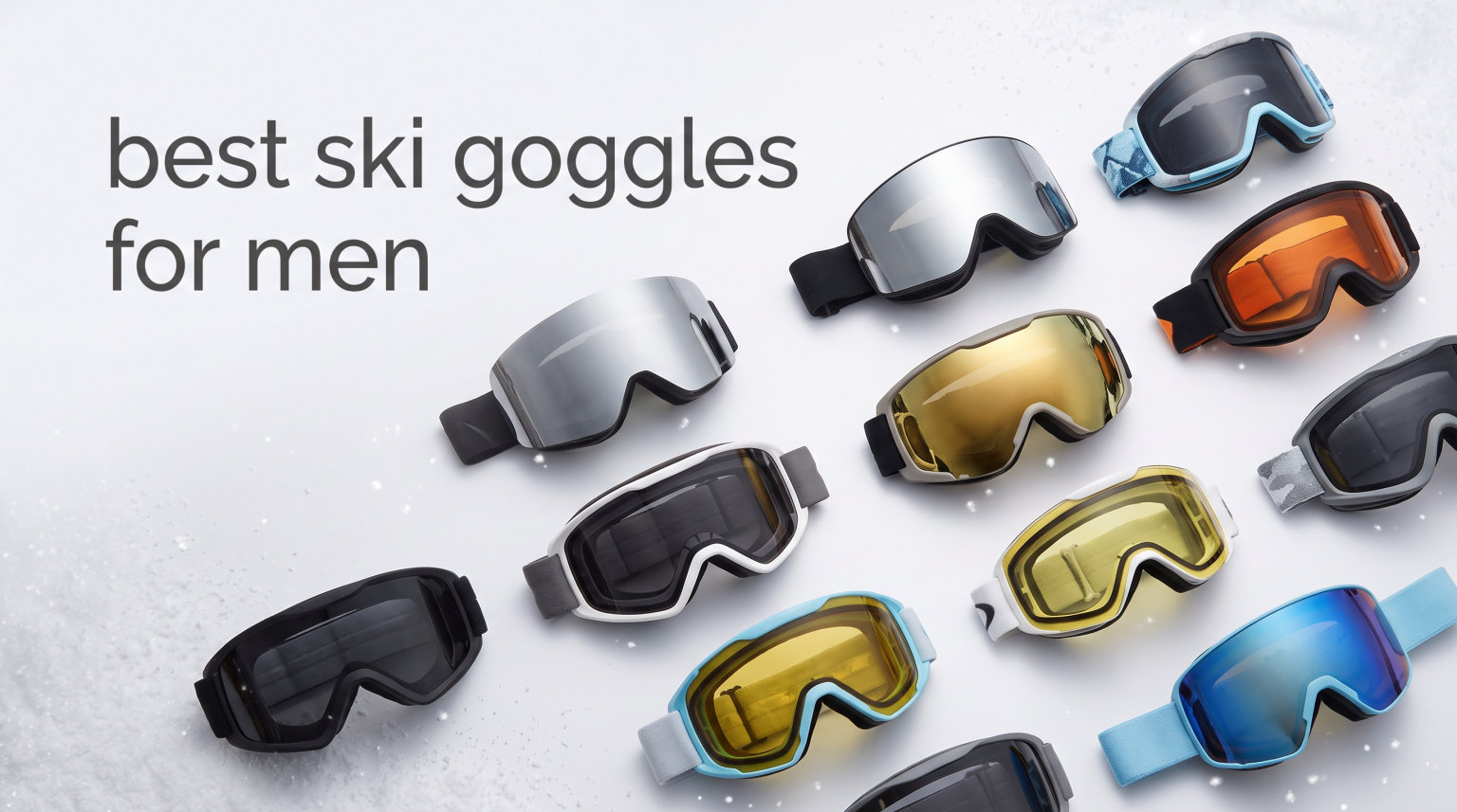 best ski goggles for men