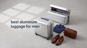 best aluminum luggage for men