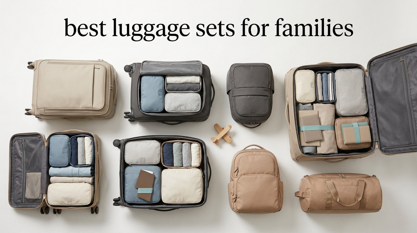 best luggage sets for families