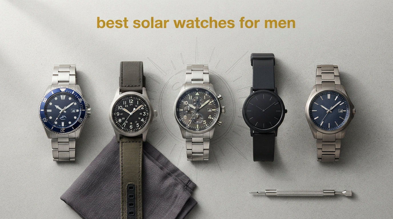 best solar watches for men