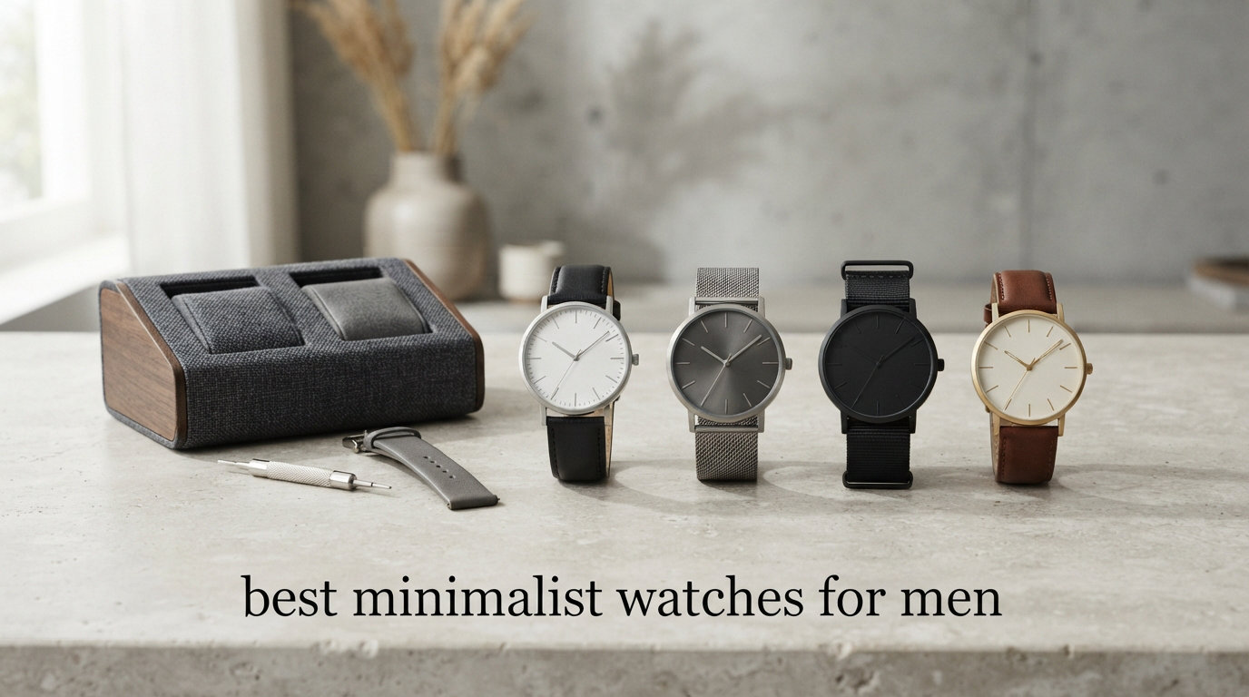 best minimalist watches for men