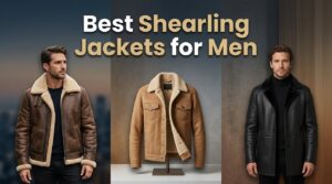 best shearling jackets for men