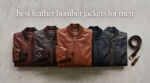 best leather bomber jackets for men