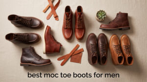 best moc toe boots for men