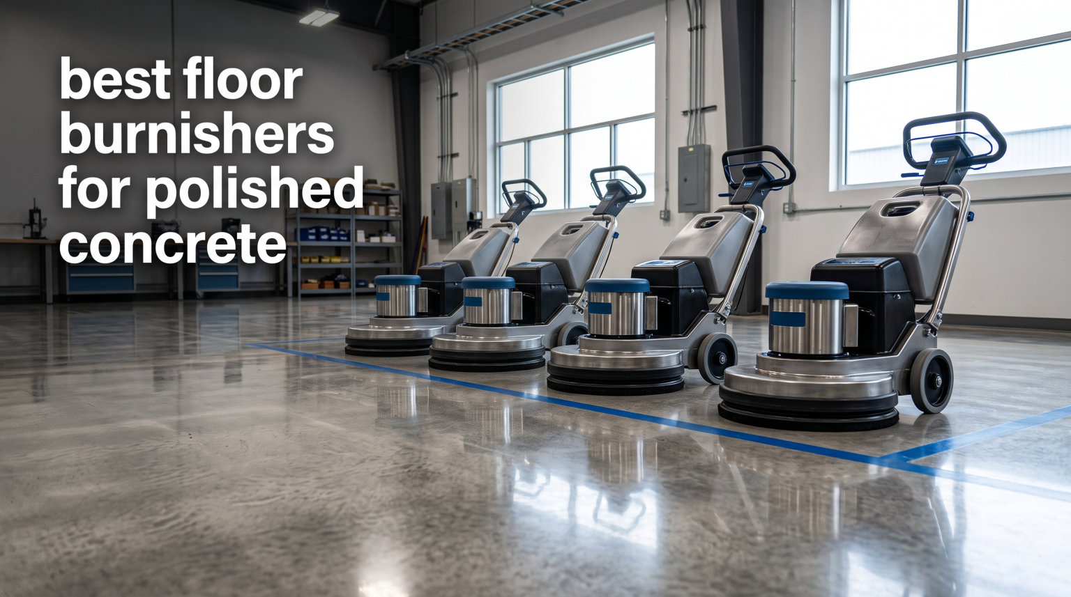 best floor burnishers for polished concrete