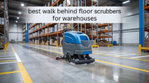 best walk behind floor scrubbers for warehouses