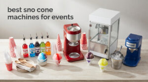 best sno cone machines for events