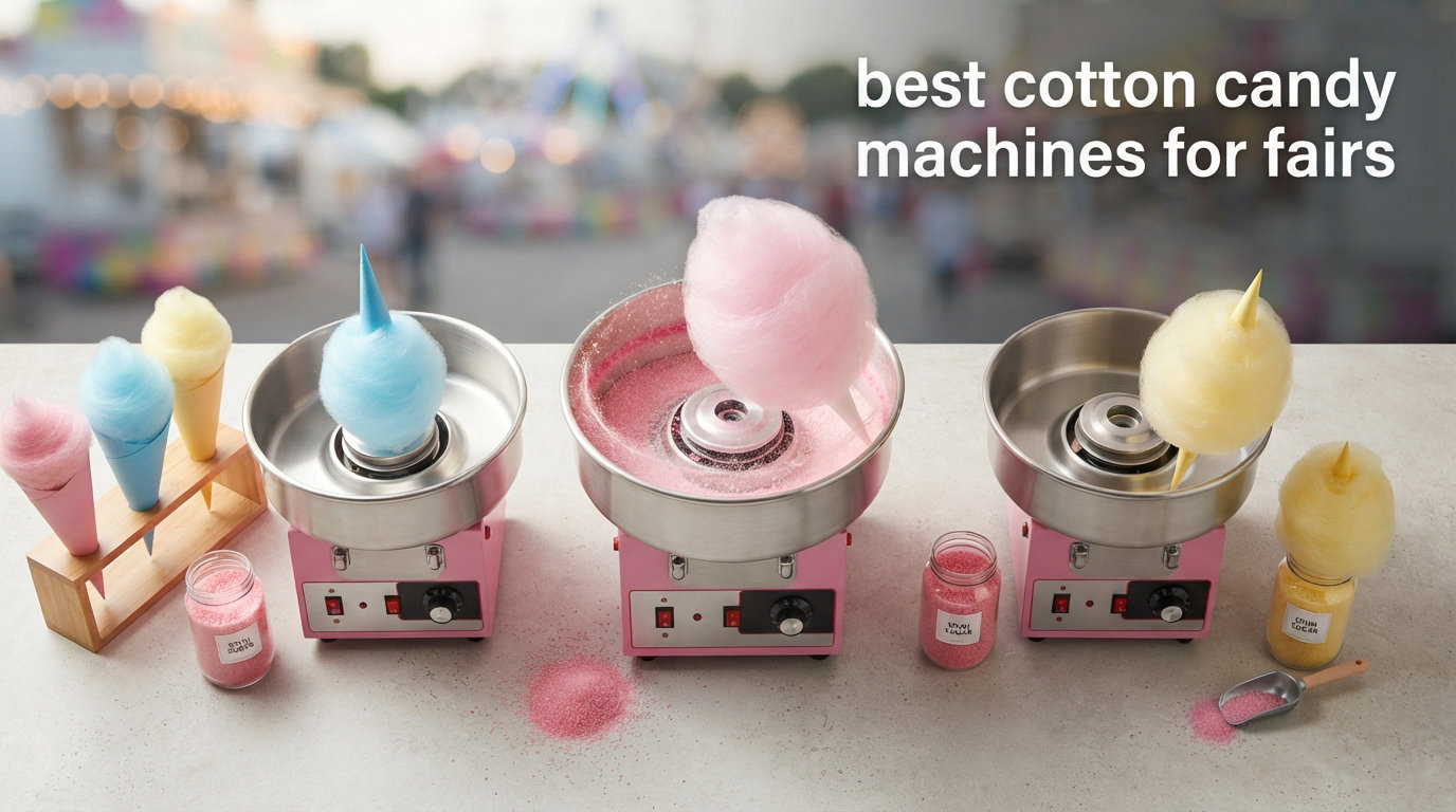 best cotton candy machines for fairs