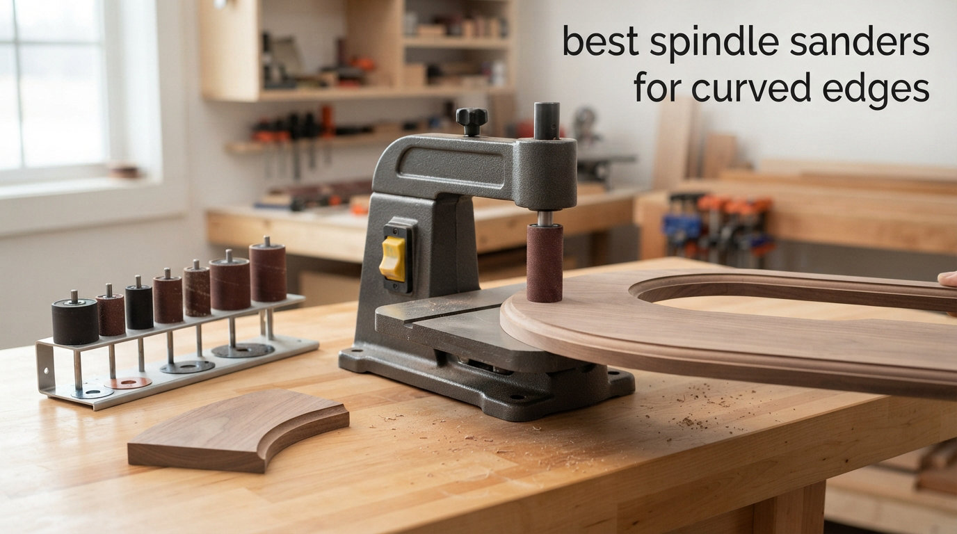 best spindle sanders for curved edges