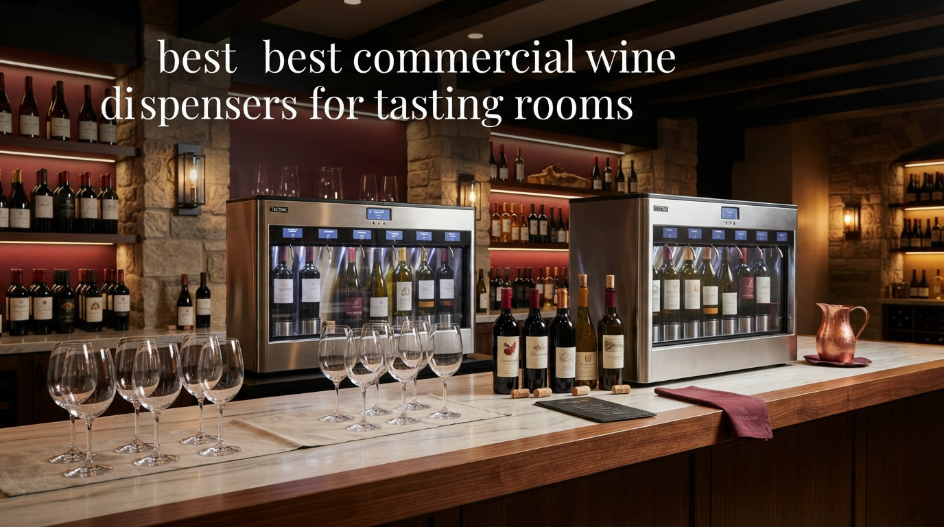 best commercial wine dispensers for tasting rooms