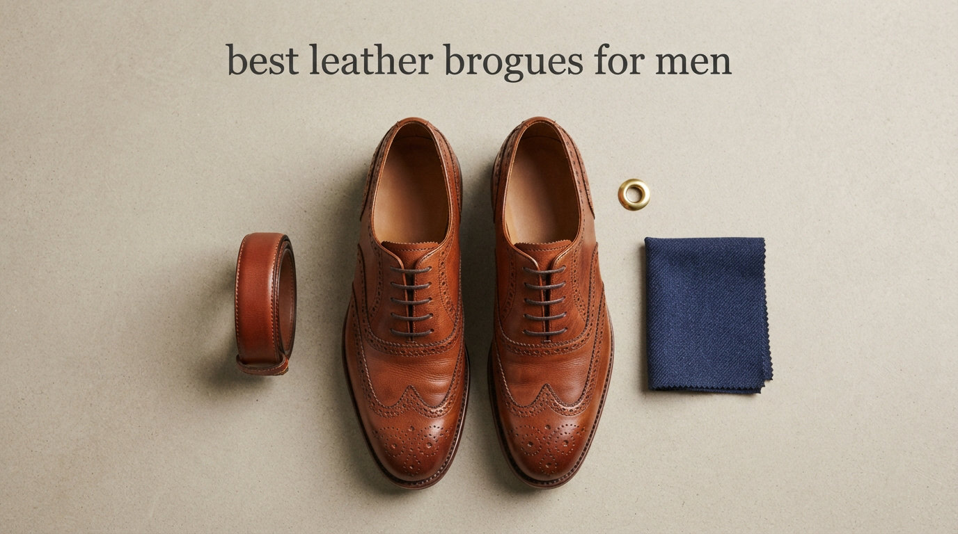 best leather brogues for men