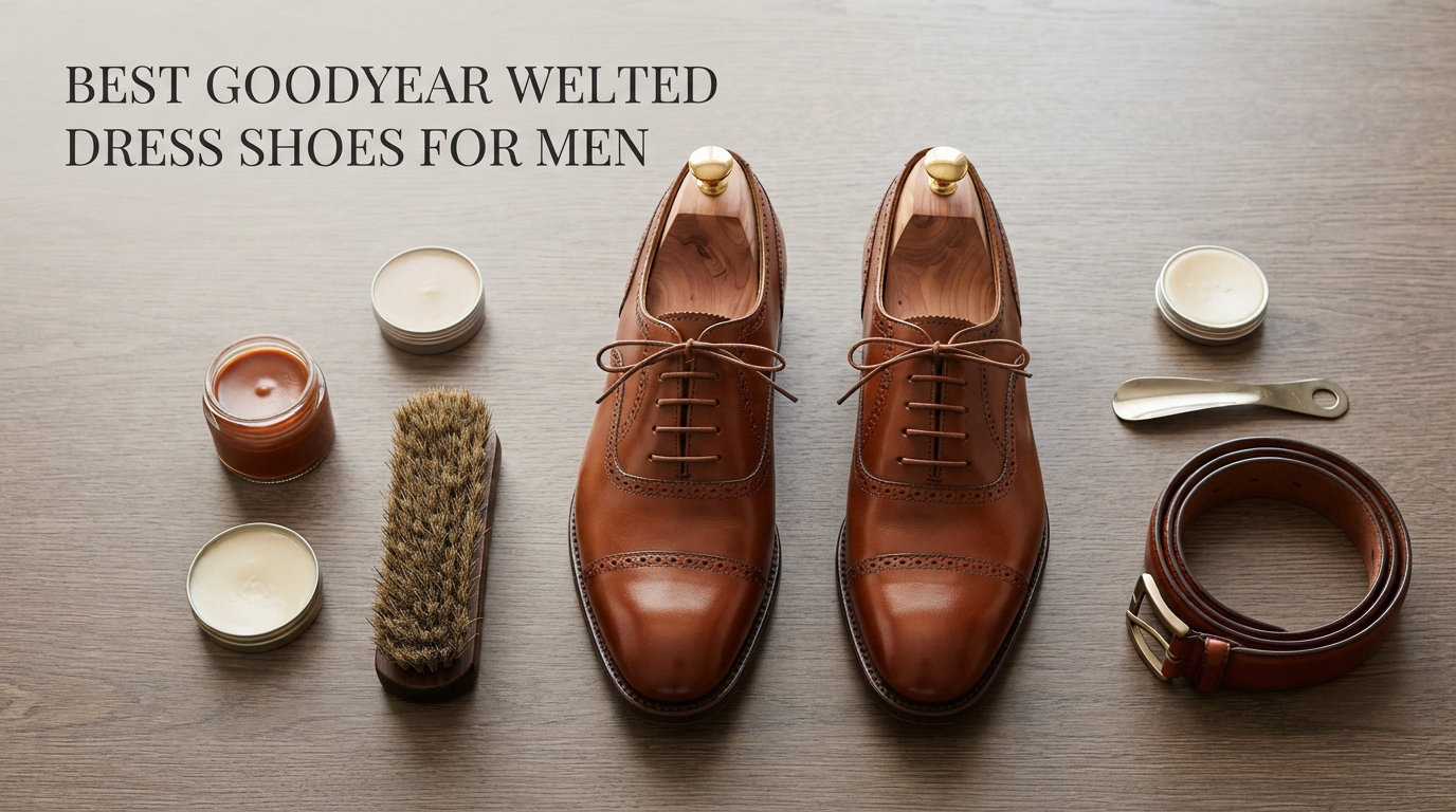 best goodyear welted dress shoes for men