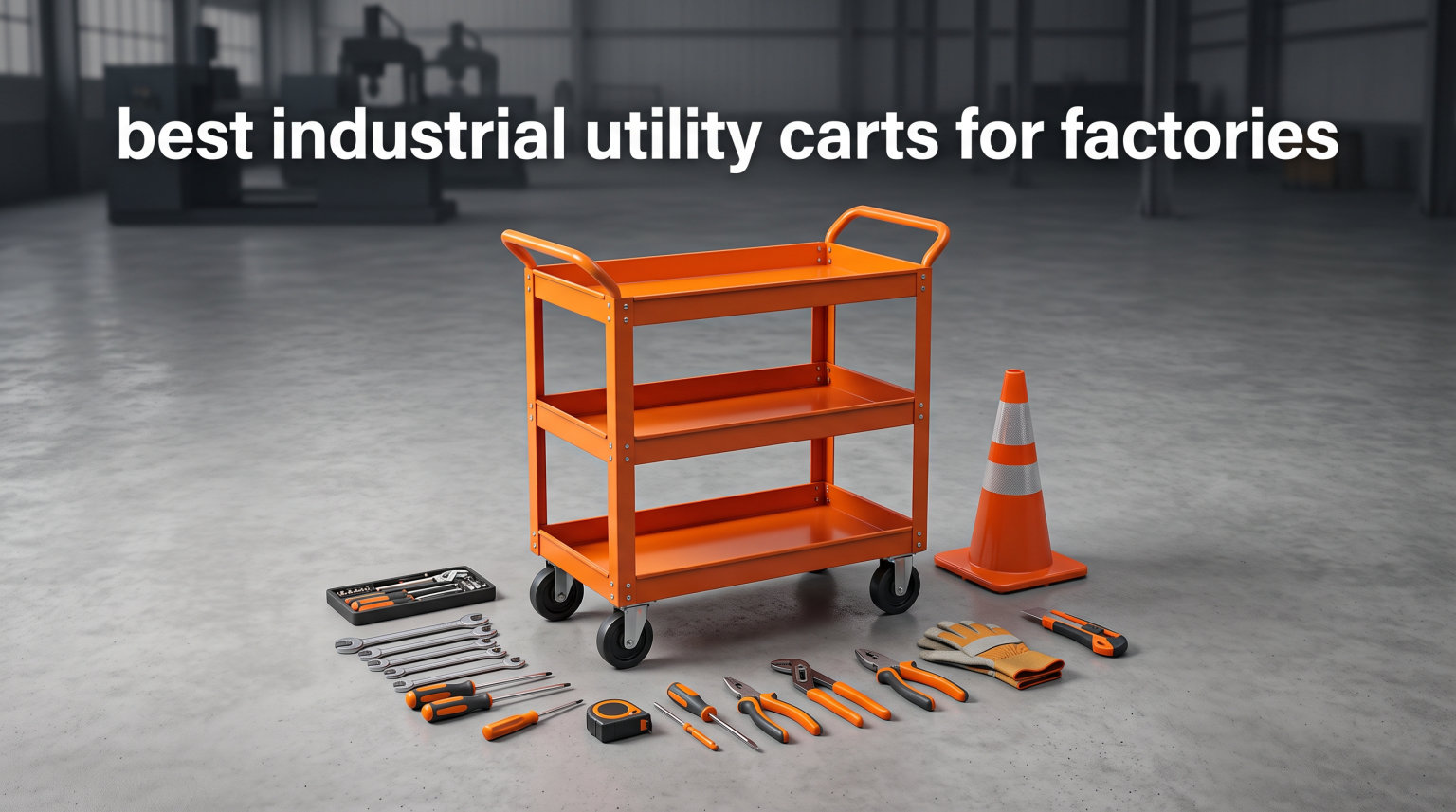 best industrial utility carts for factories