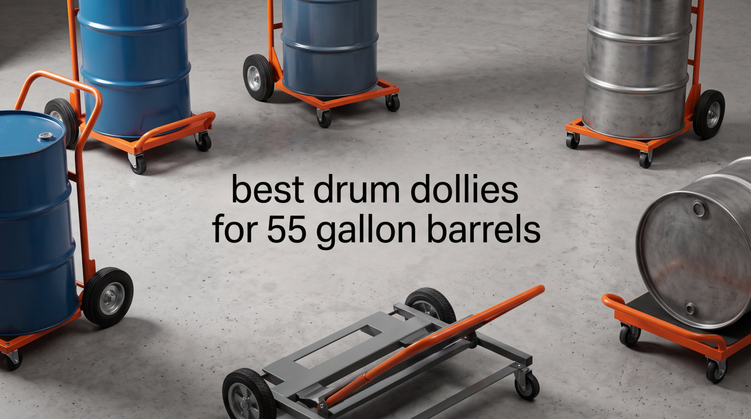 best drum dollies for 55 gallon barrels