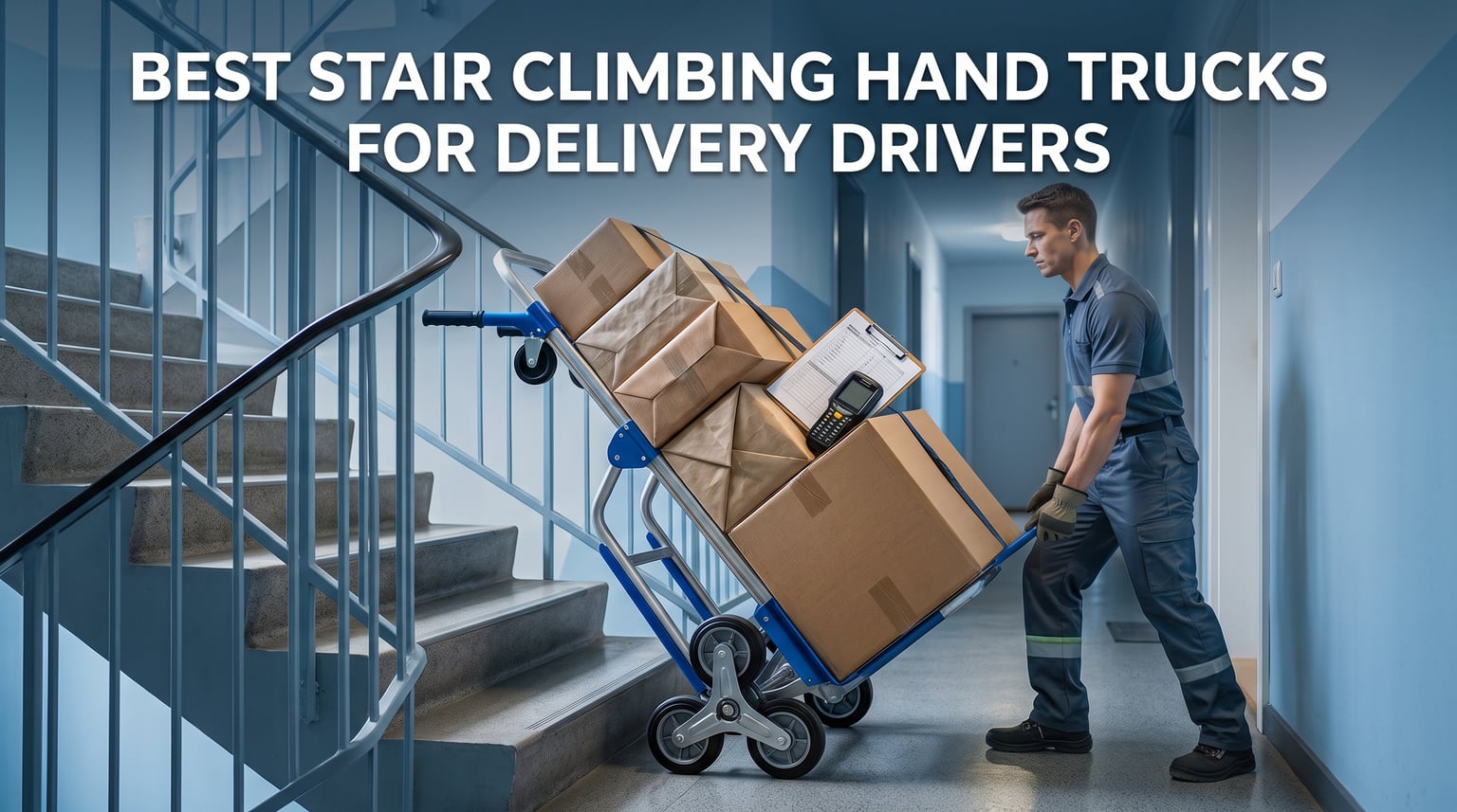 best stair climbing hand trucks for delivery drivers