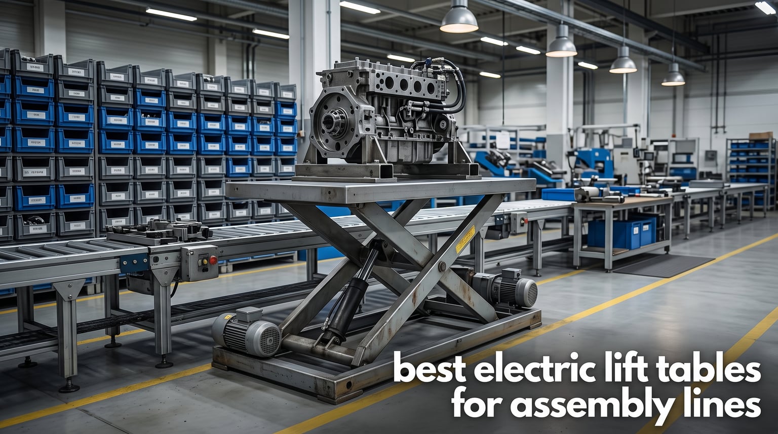 best electric lift tables for assembly lines