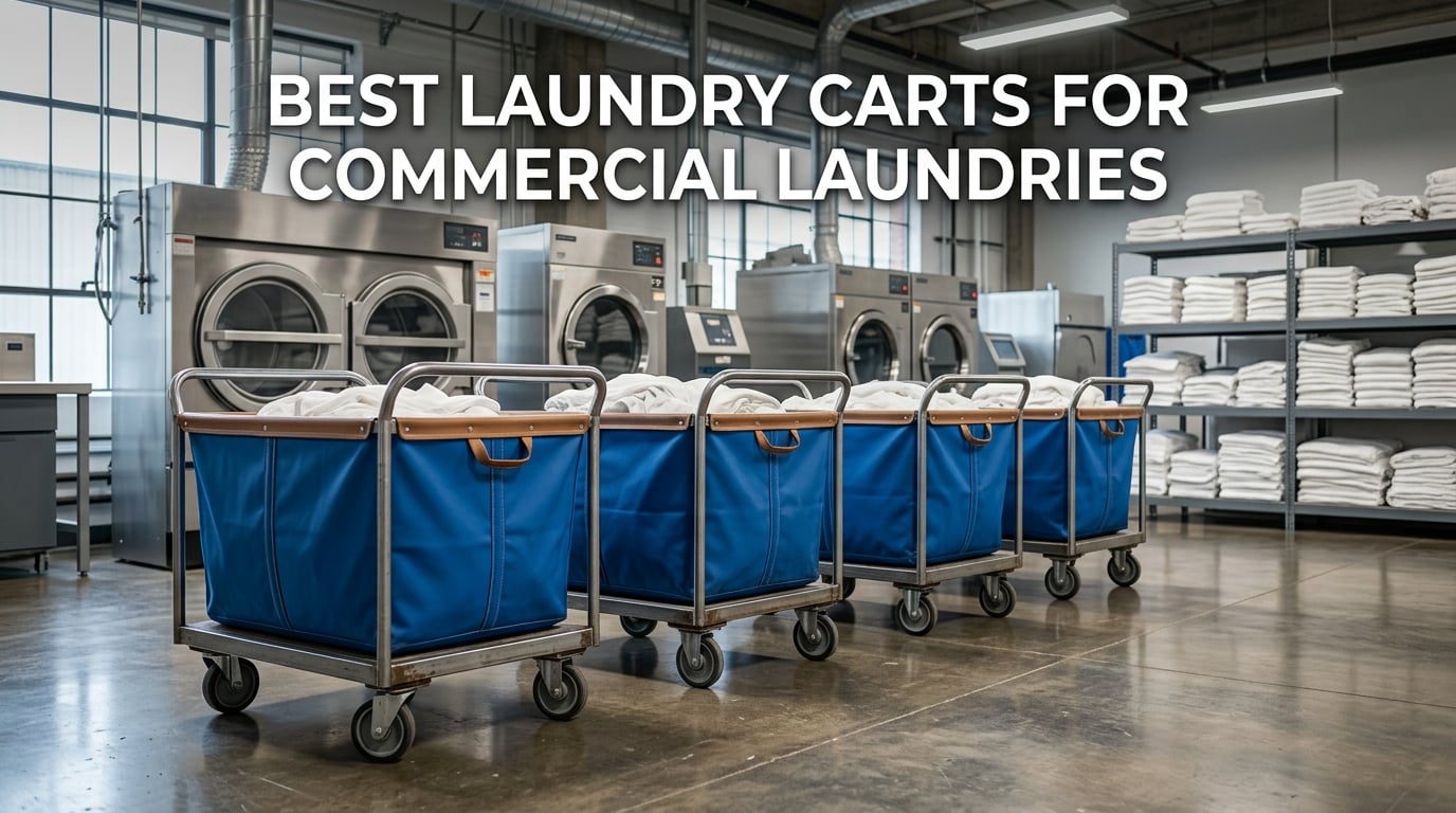 best laundry carts for commercial laundries