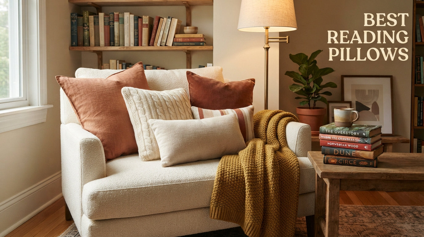 best reading pillows