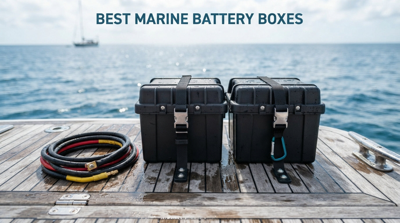 best marine battery boxes