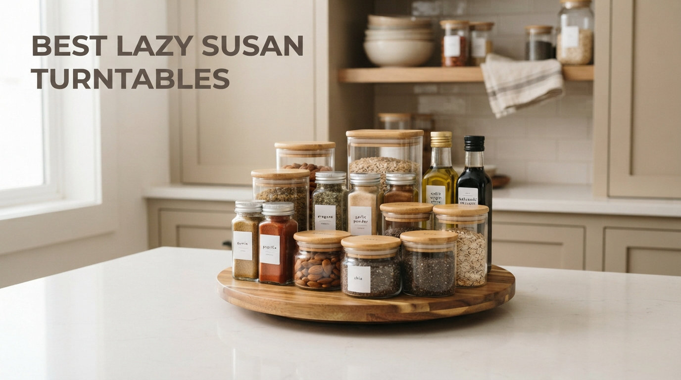 best lazy susan turntables