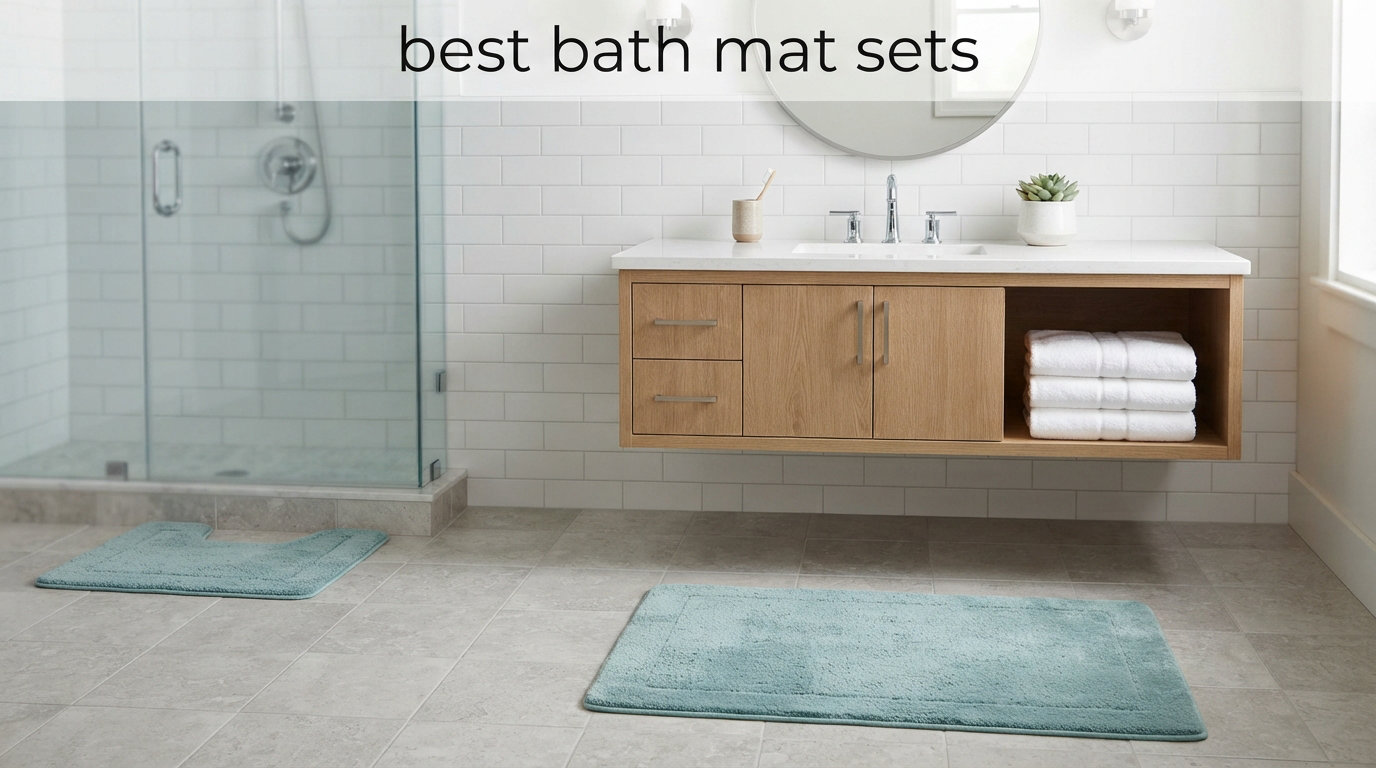 best bath mat sets