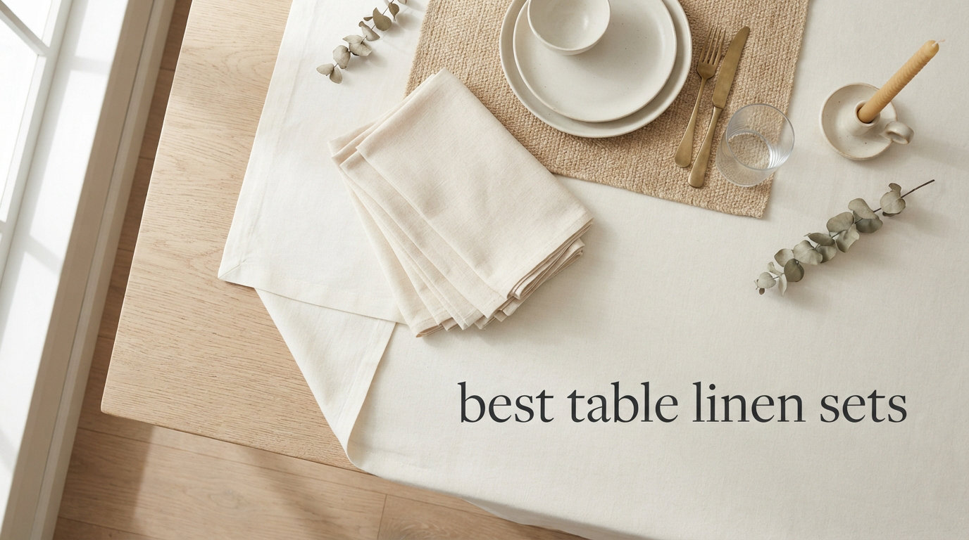 best table linen sets