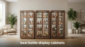 best bottle display cabinets