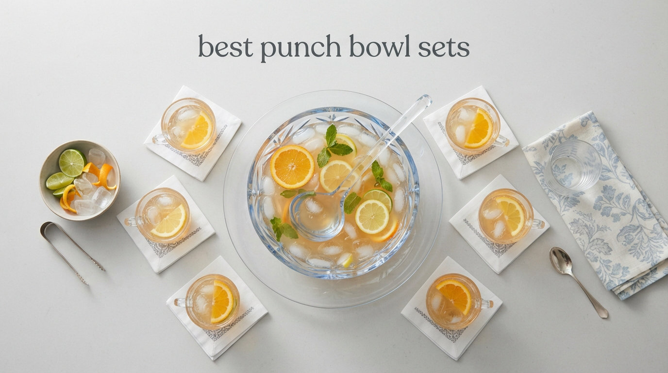 best punch bowl sets