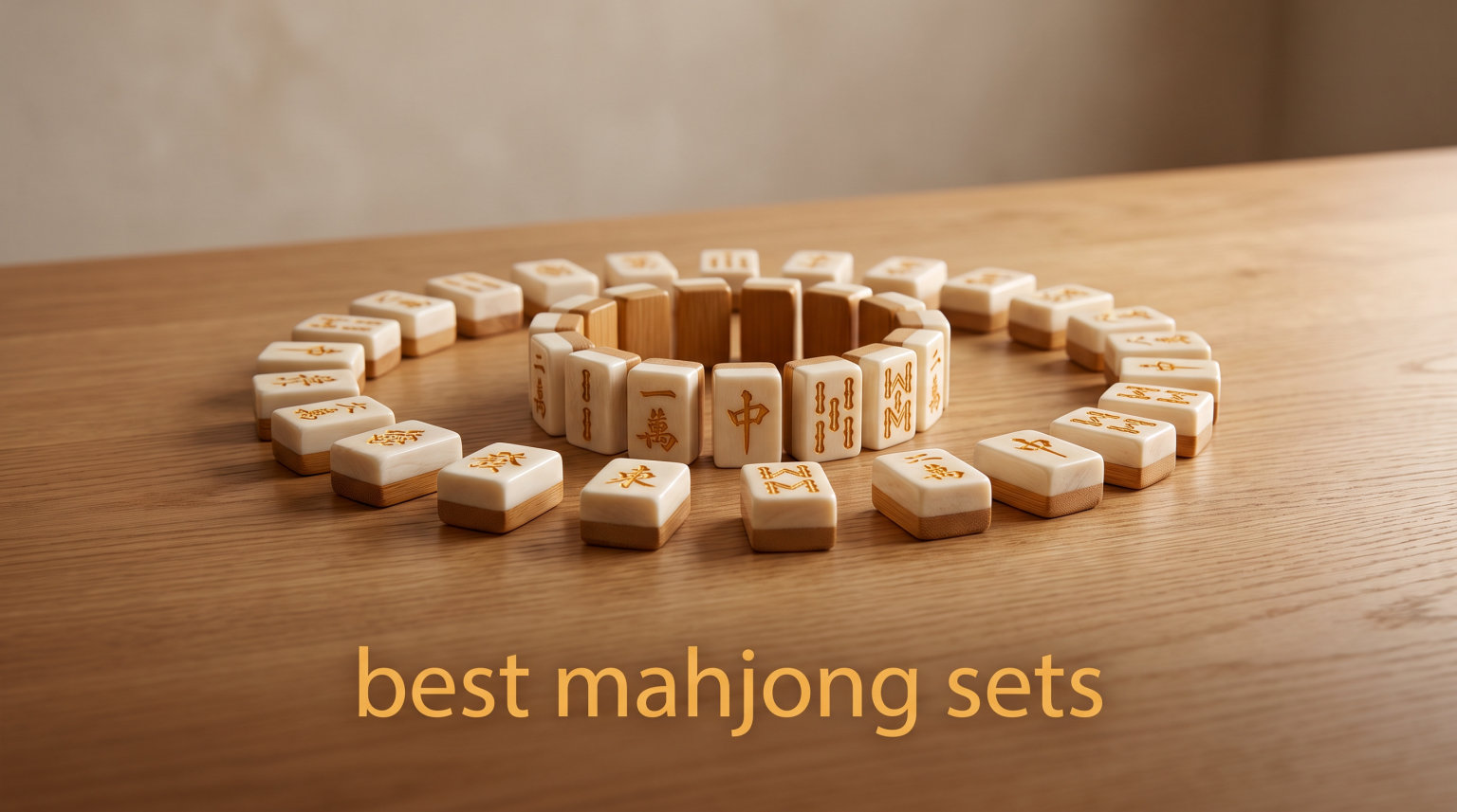best mahjong sets