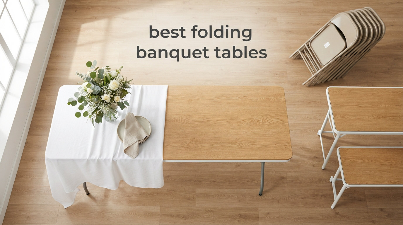 best folding banquet tables