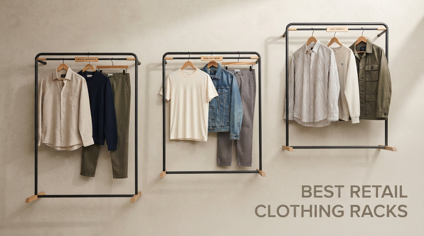 best retail clothing racks