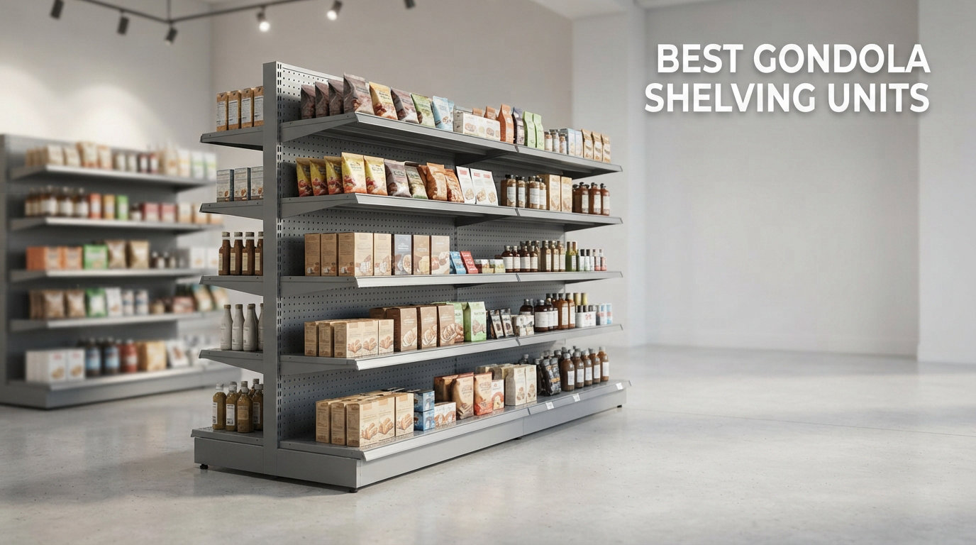 best gondola shelving units