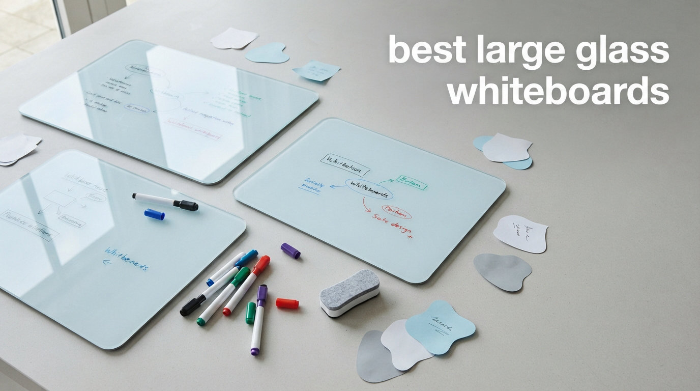 best large glass whiteboards