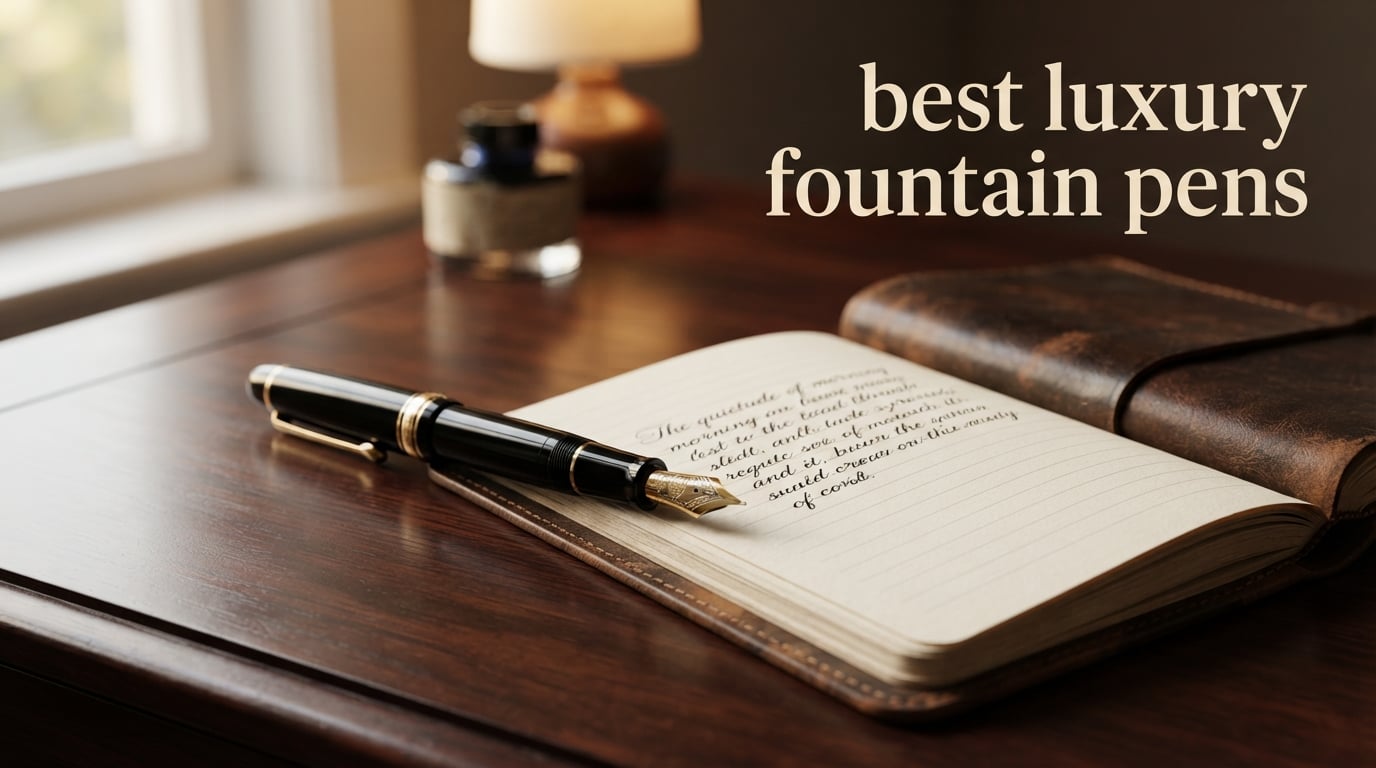 best luxury fountain pens