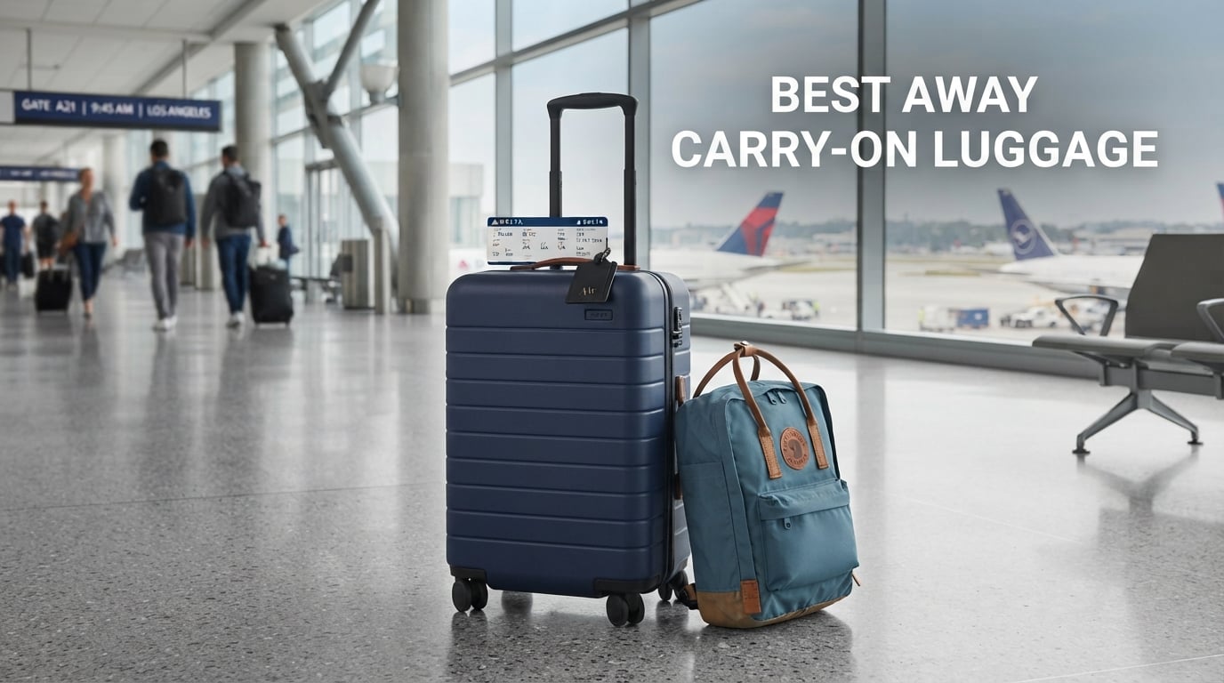 best away carry-on luggage