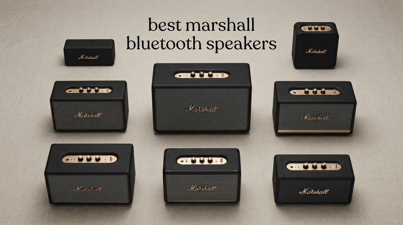 best marshall bluetooth speakers