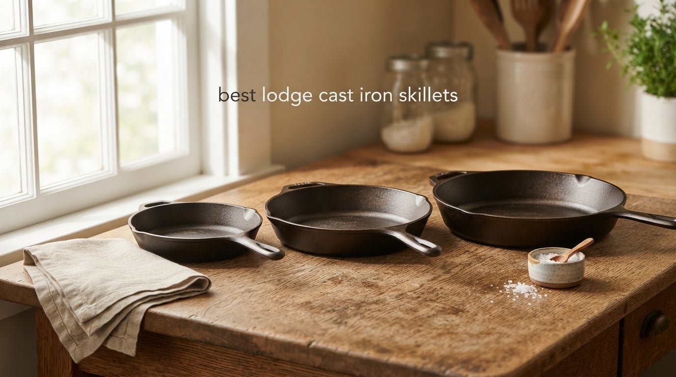 best lodge cast iron skillets