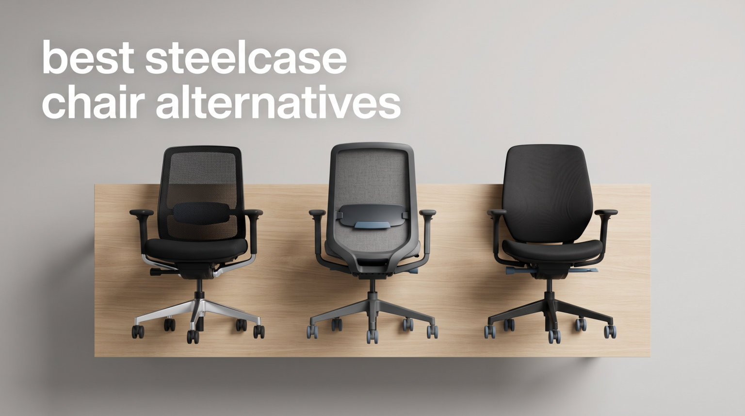 best steelcase chair alternatives